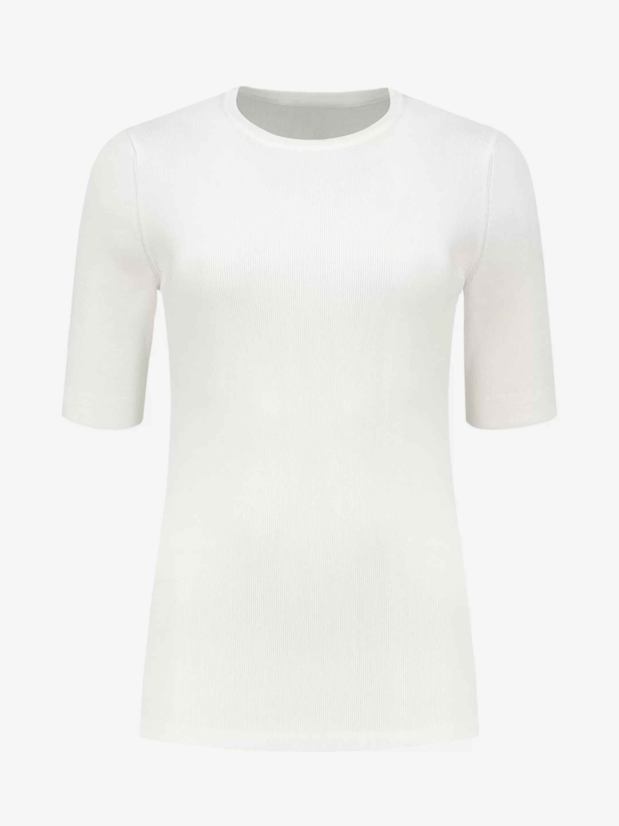 Outlet AANGESLOTEN TOP MET KORTE MOUWEN Basics | Tops