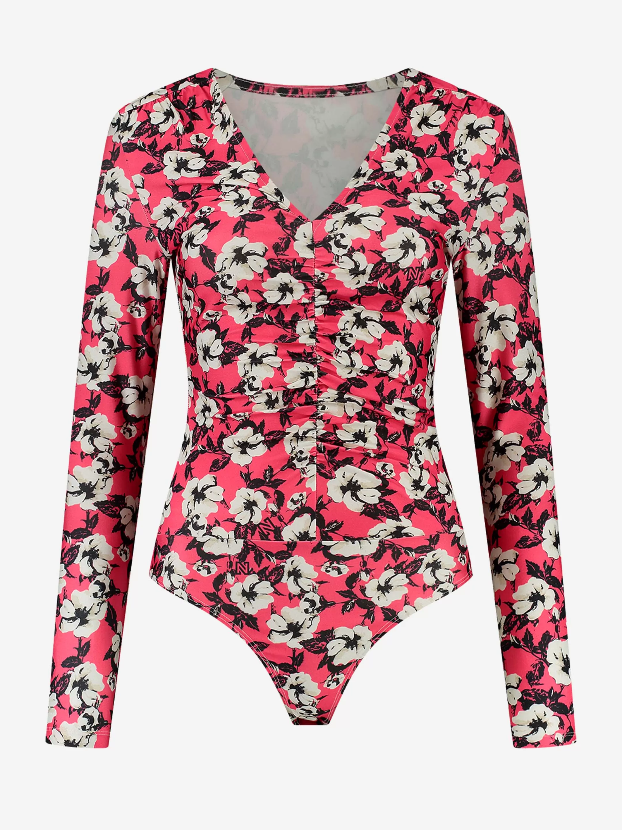 Online Aansluitende bloemenprint body Tops