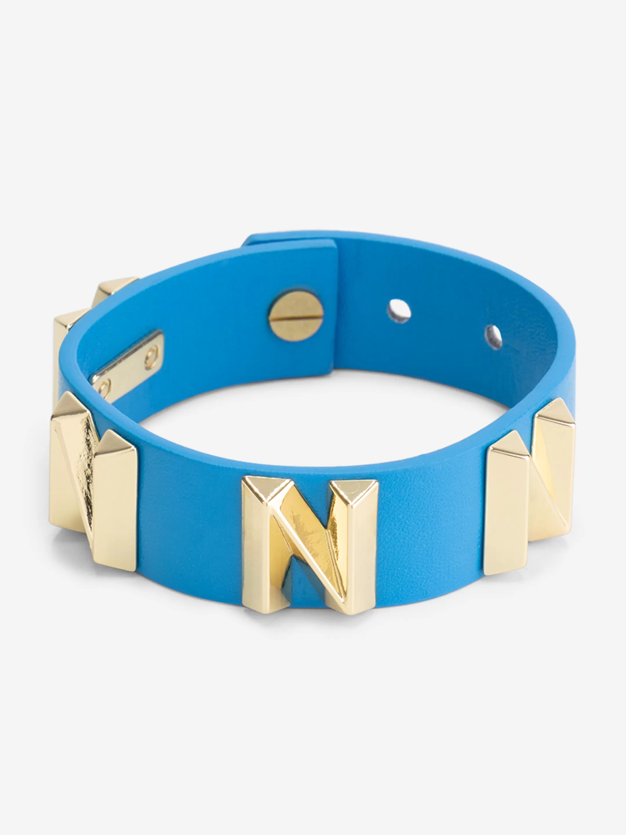 Clearance ARMBAND MET LOGO STUDS Sieraden