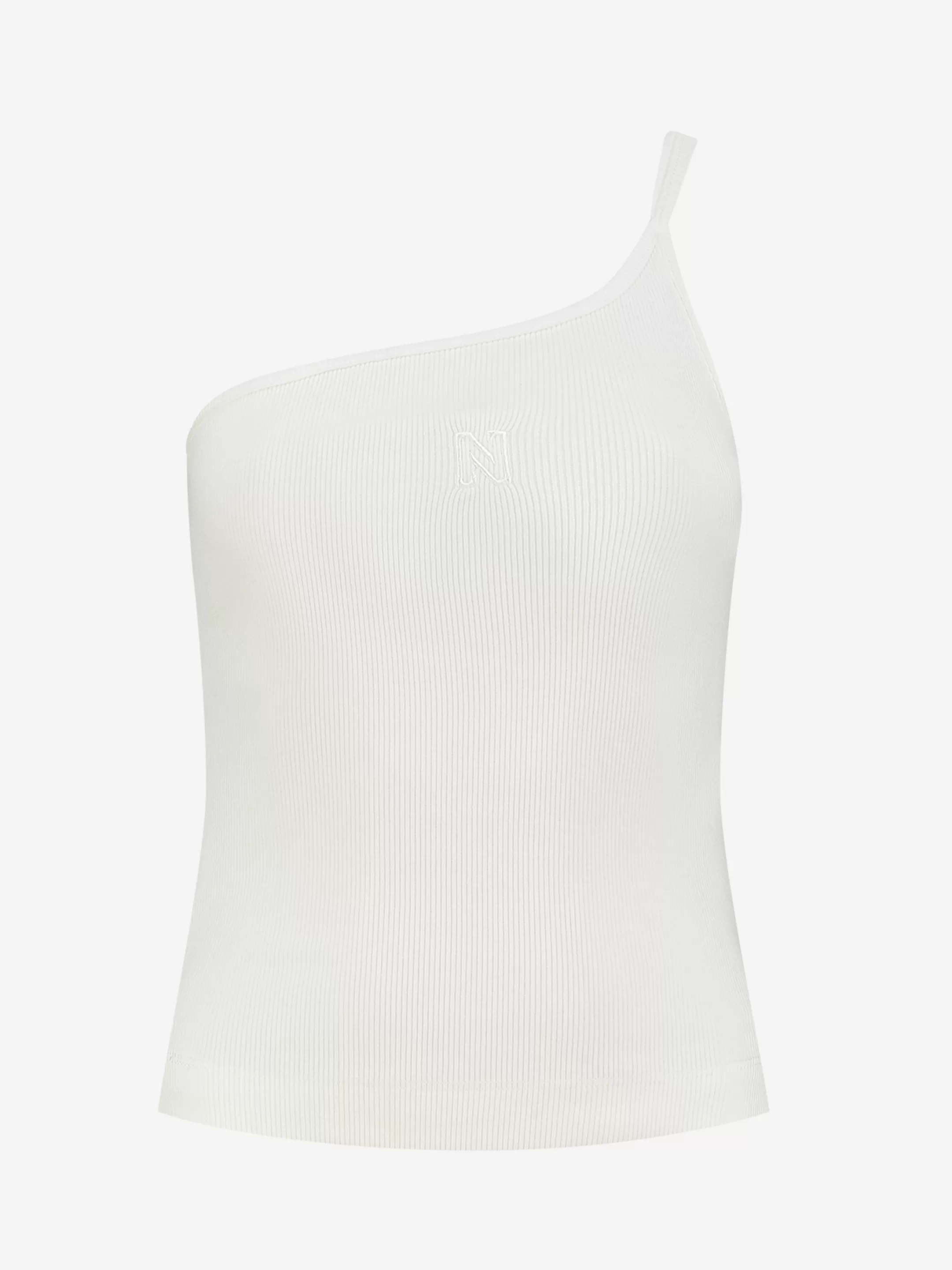 Discount Asymmetrische tanktop Tops