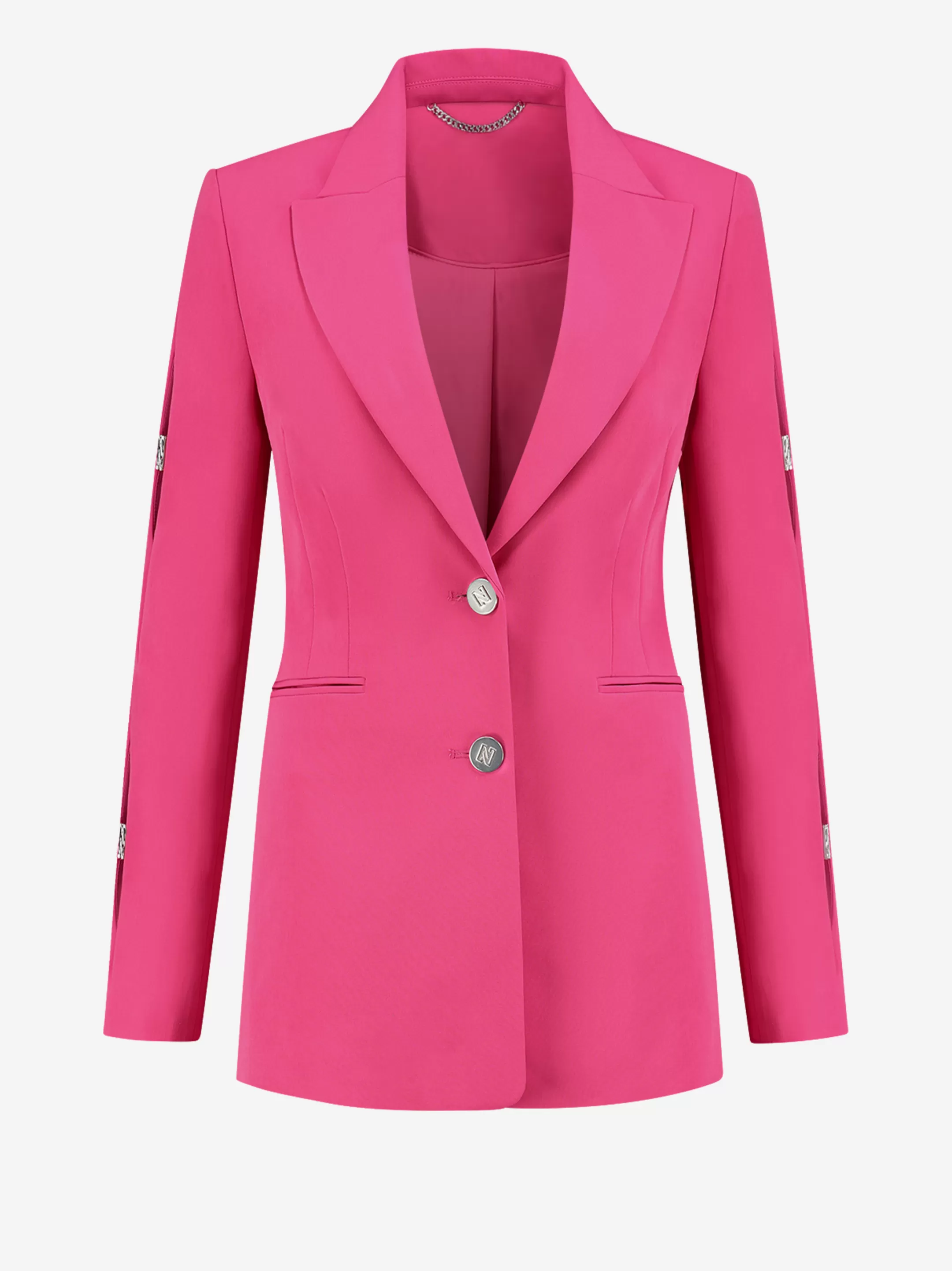 Store Blazer met open mouwen en N logo Sets