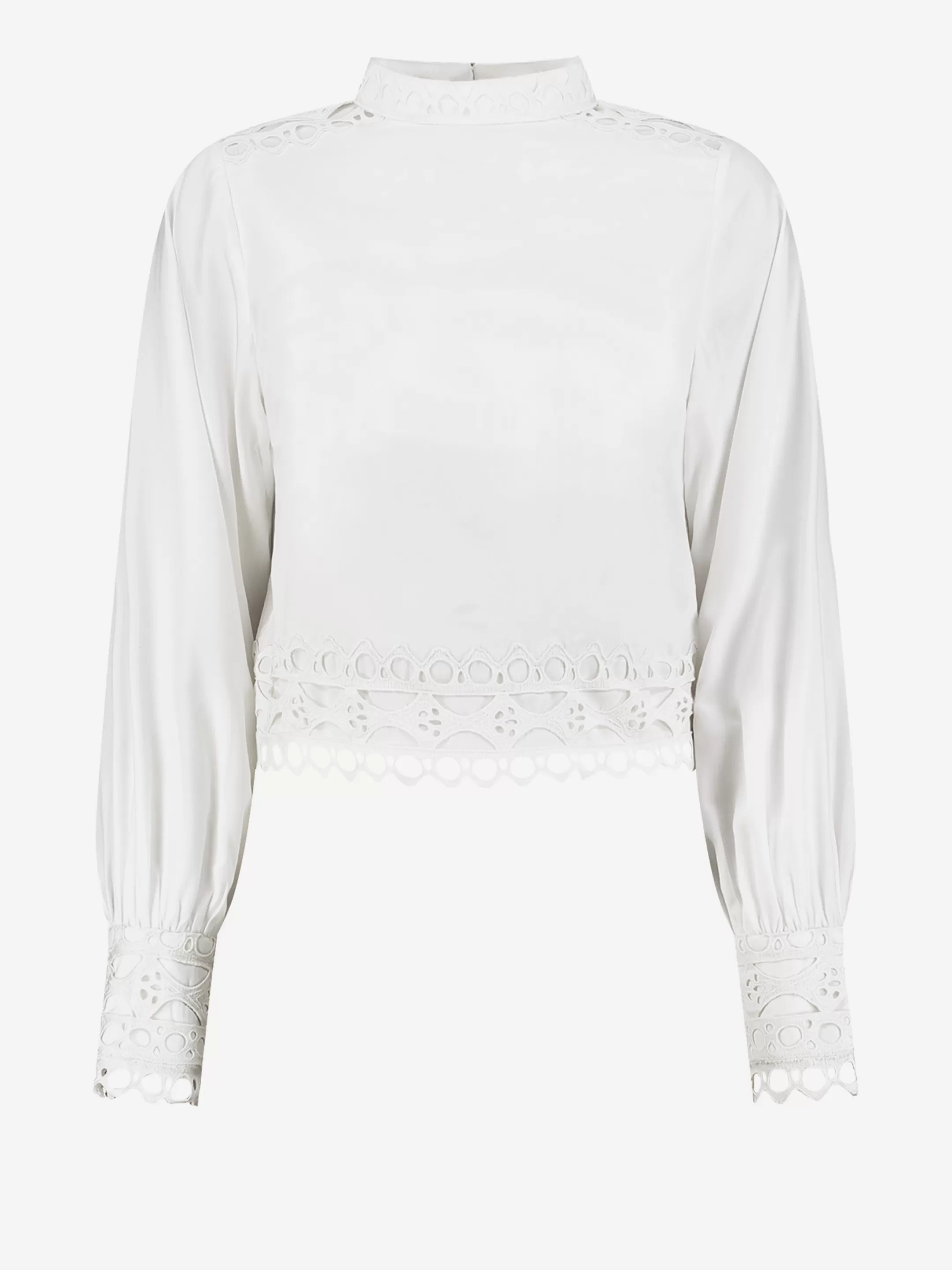 Best Blouse met kant detail Tops