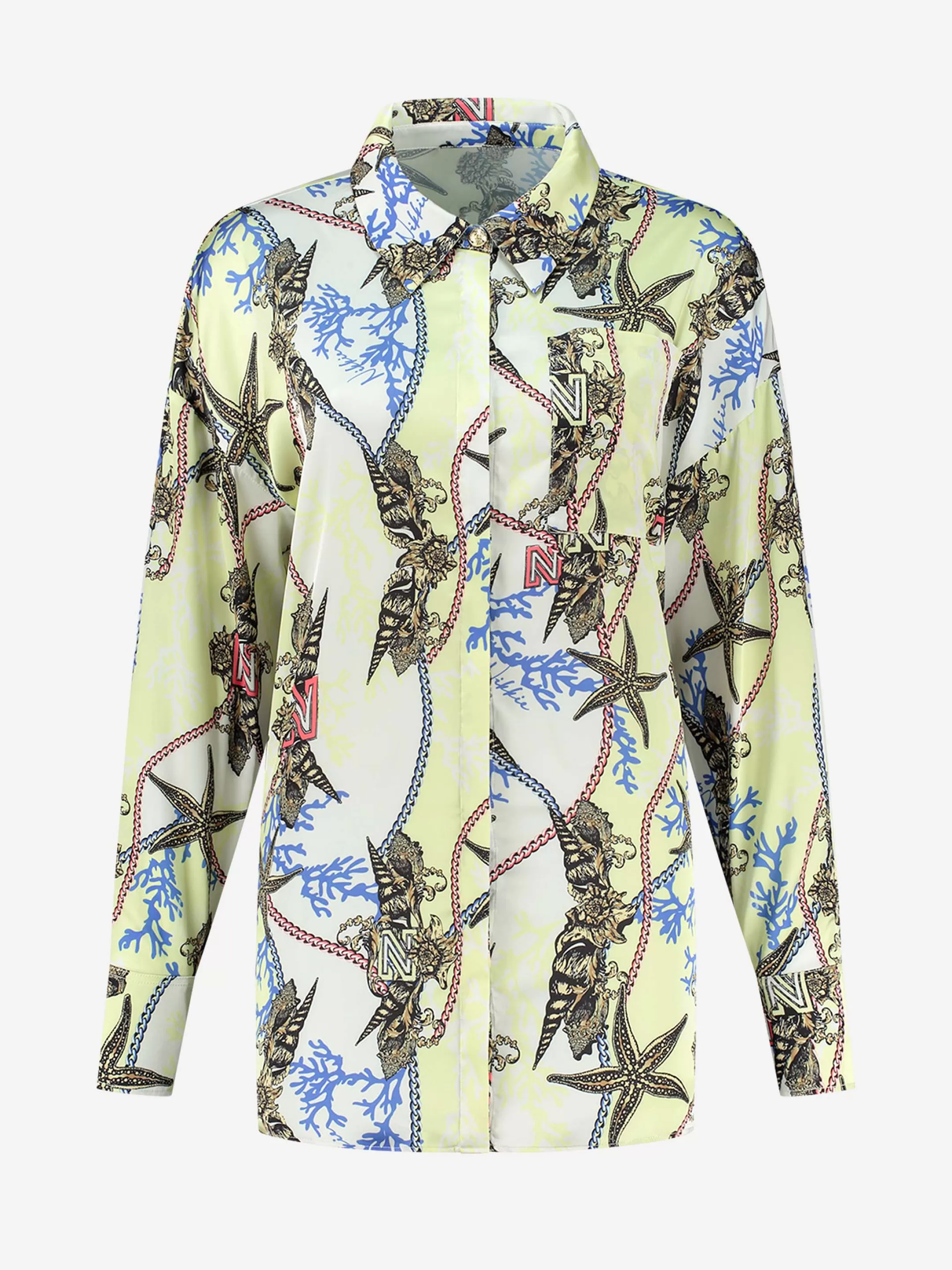 Cheap BLOUSE MET PRINT Blouses | Sets