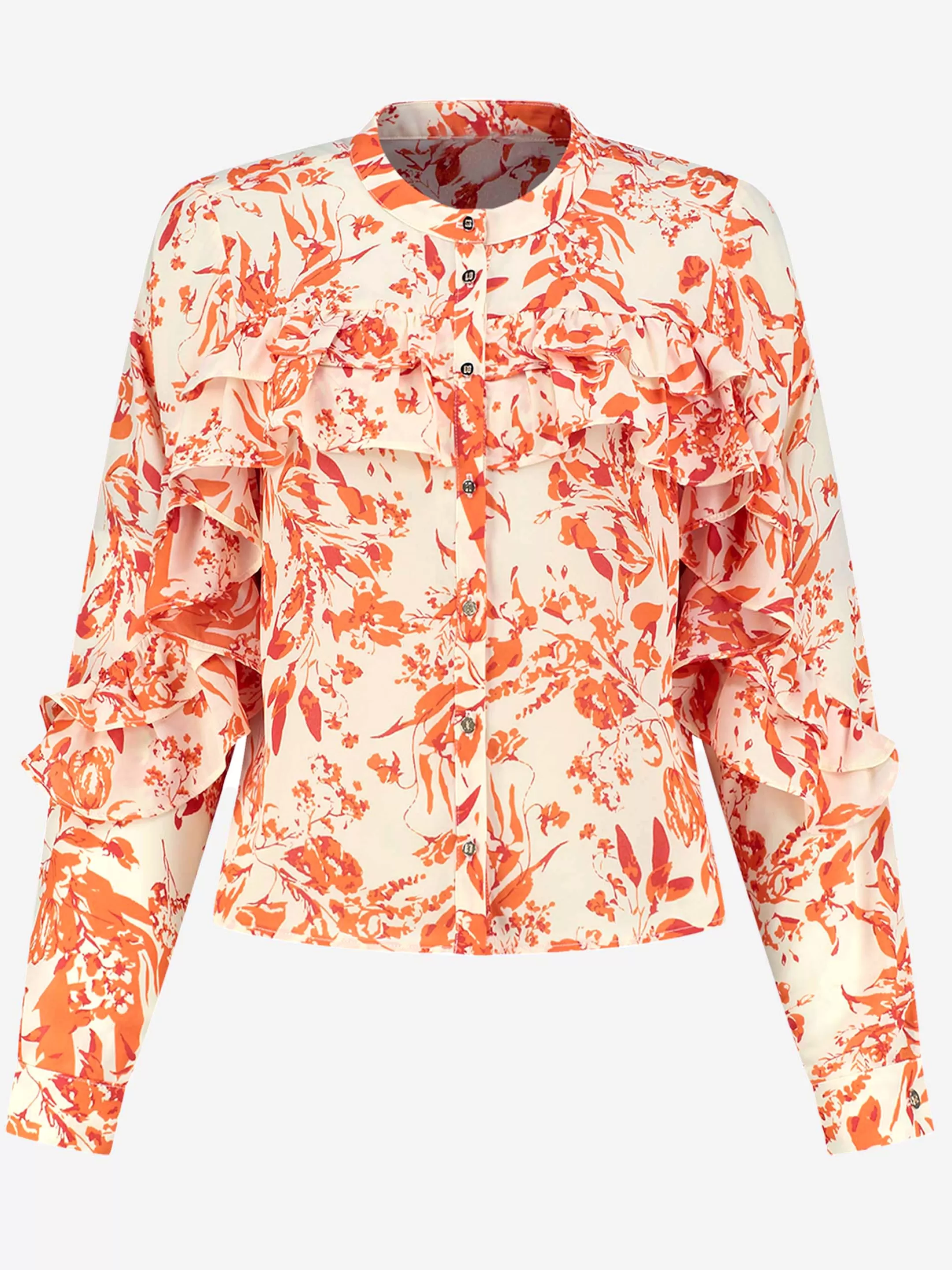 Cheap BLOUSE MET RUCHES Blouses