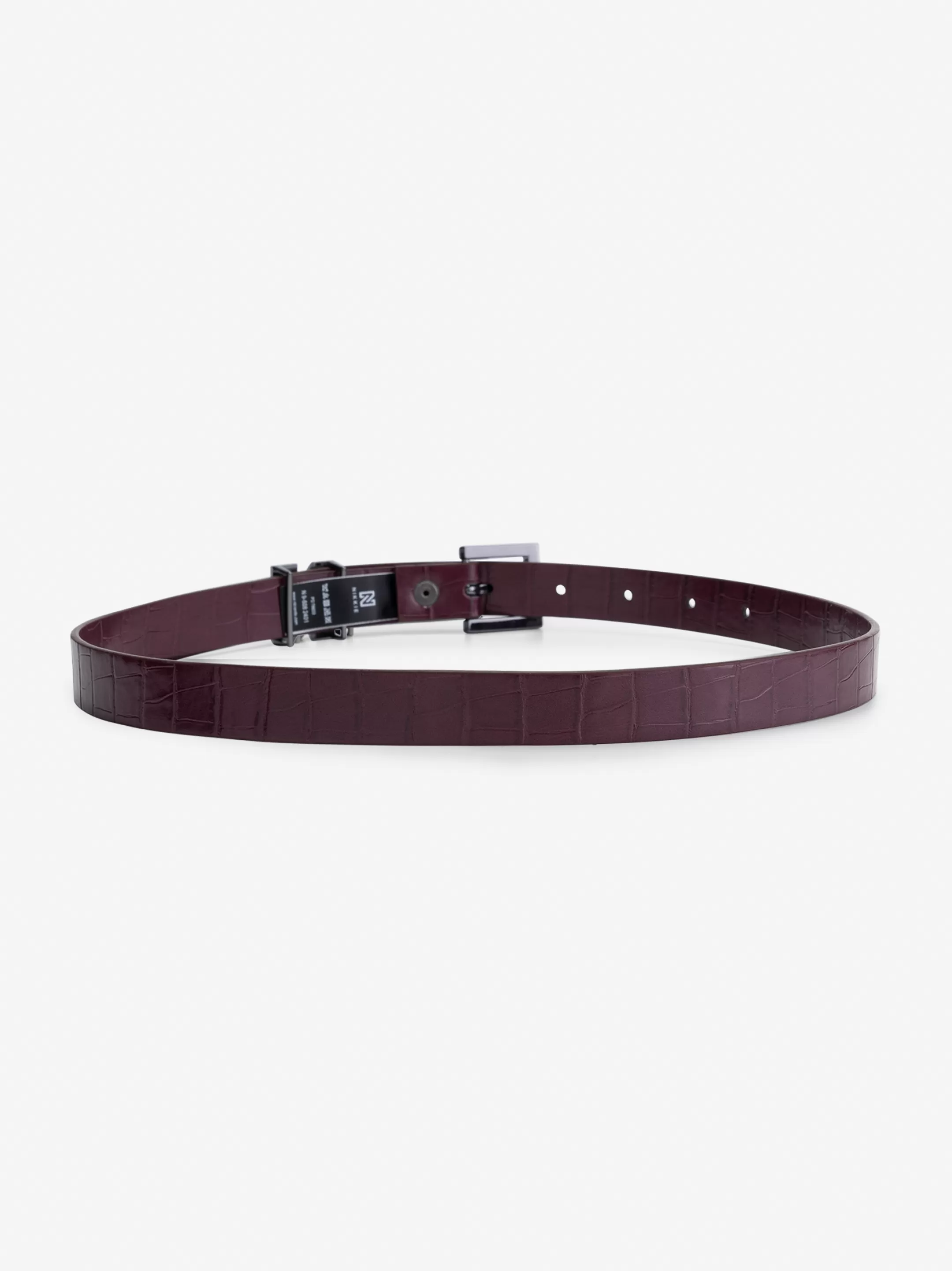 Best CROCO TAILLE RIEM MET N SLIDE Riemen