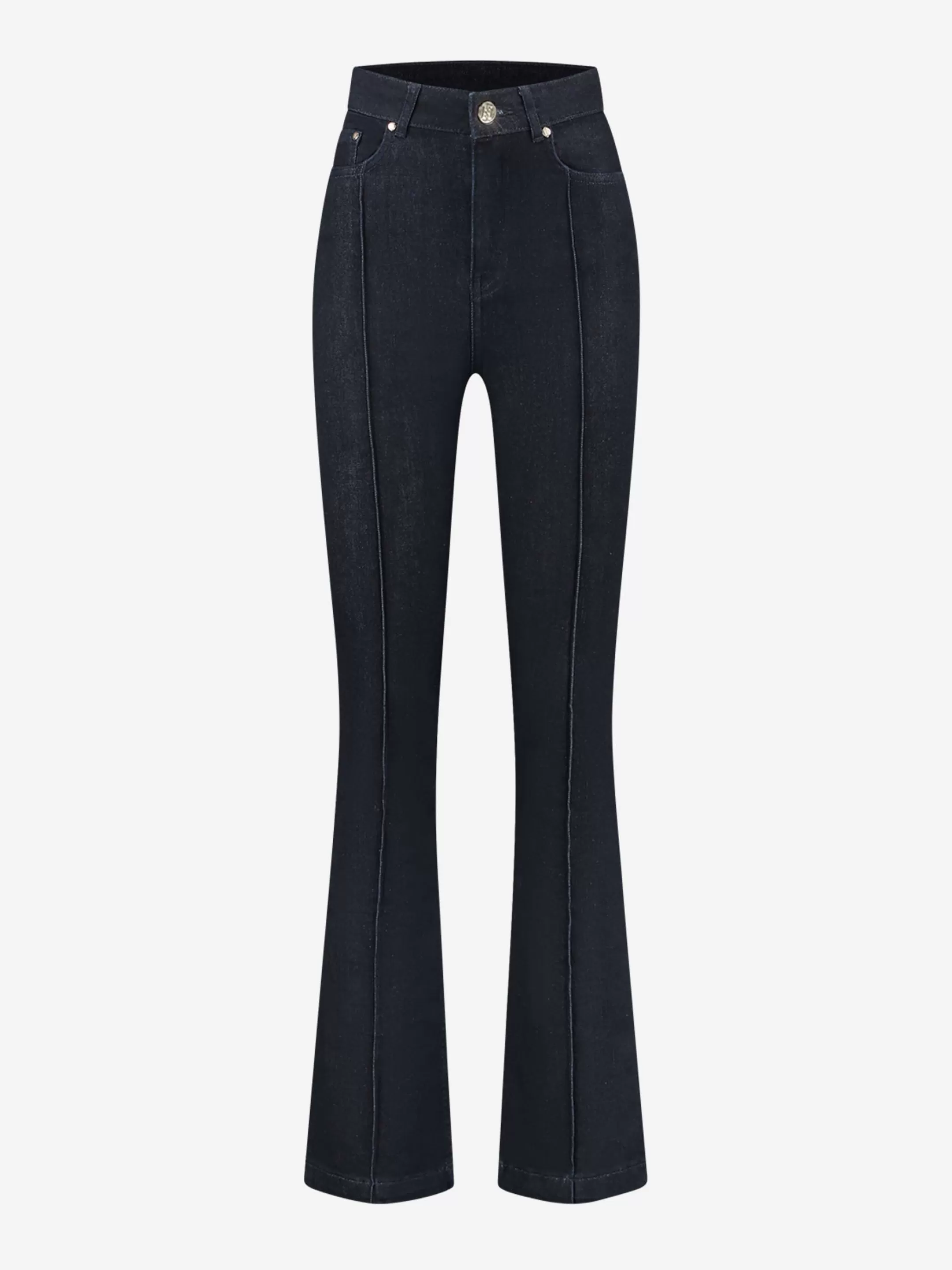 Cheap DENIM FLARED JEANS MET HOGE TAILLE Broeken | Selected by Kate Moss