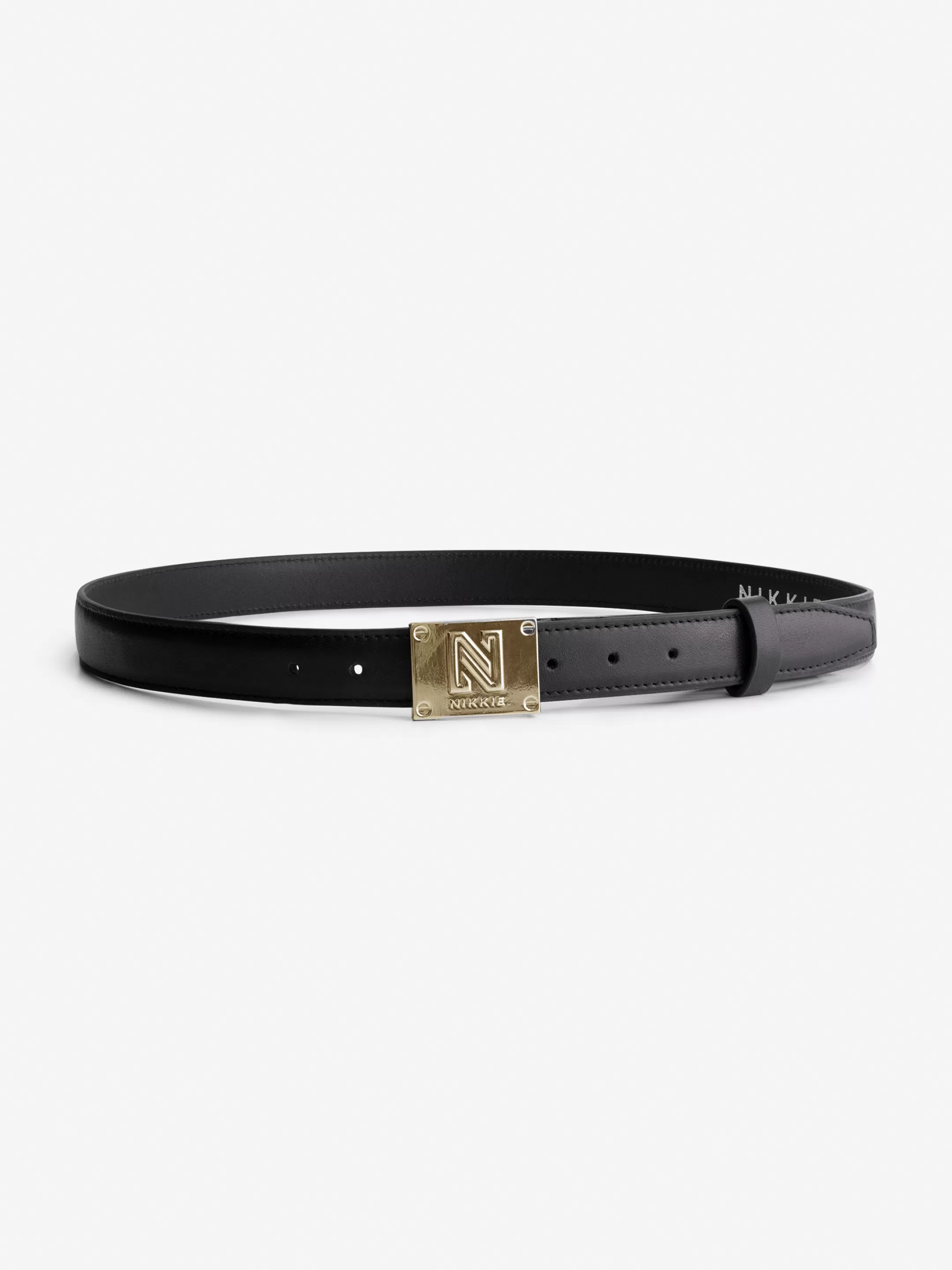 New DUNNE RIEM MET N LOGO GESP Riemen