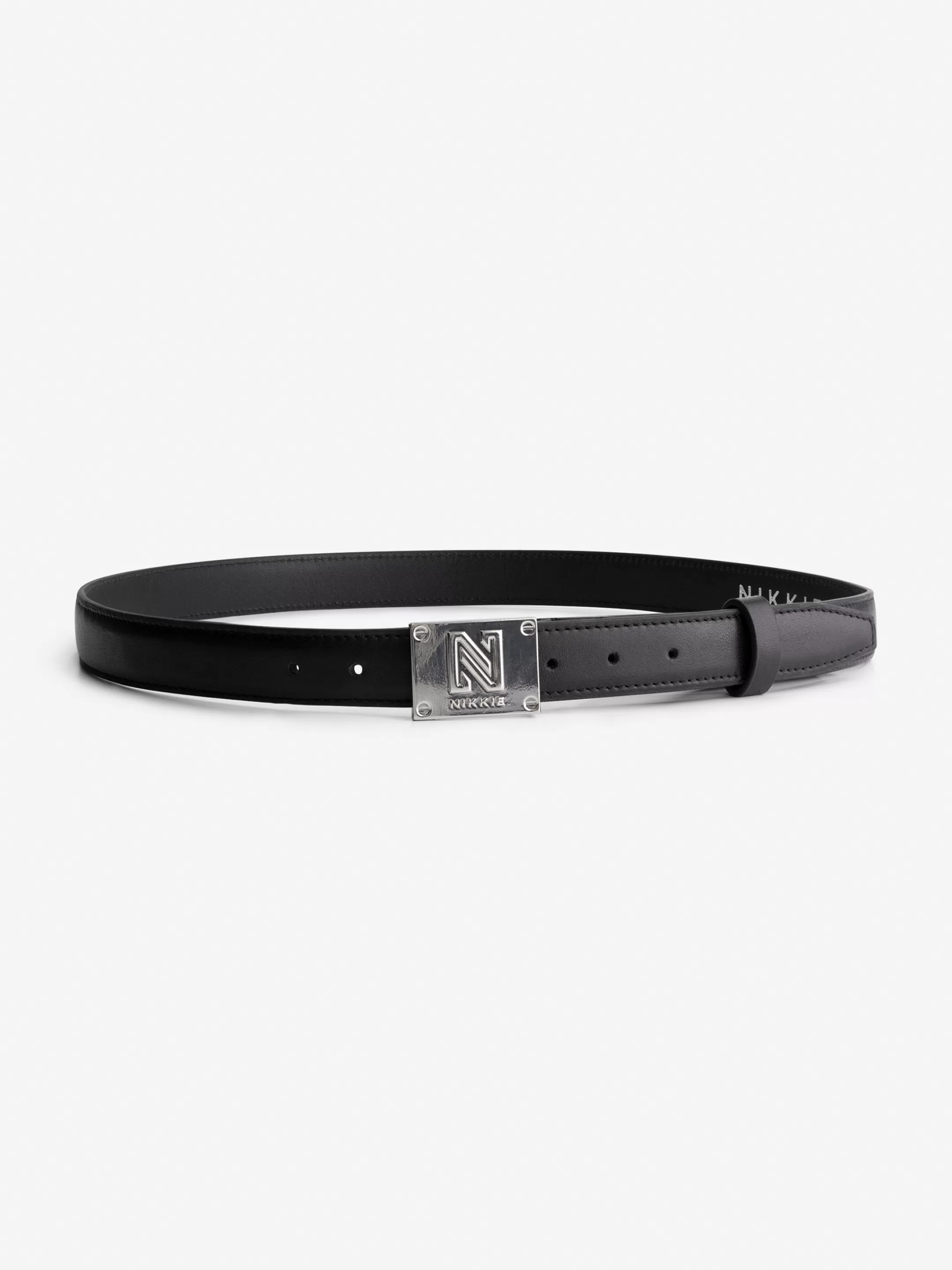 Discount DUNNE RIEM MET N LOGO GESP Riemen