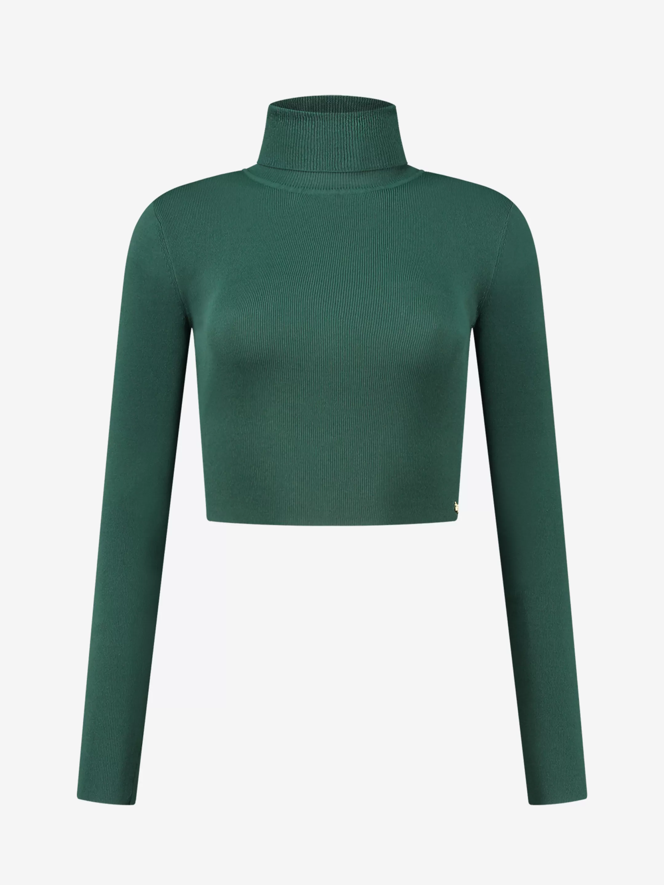 Shop Fitted crop top met col Tops