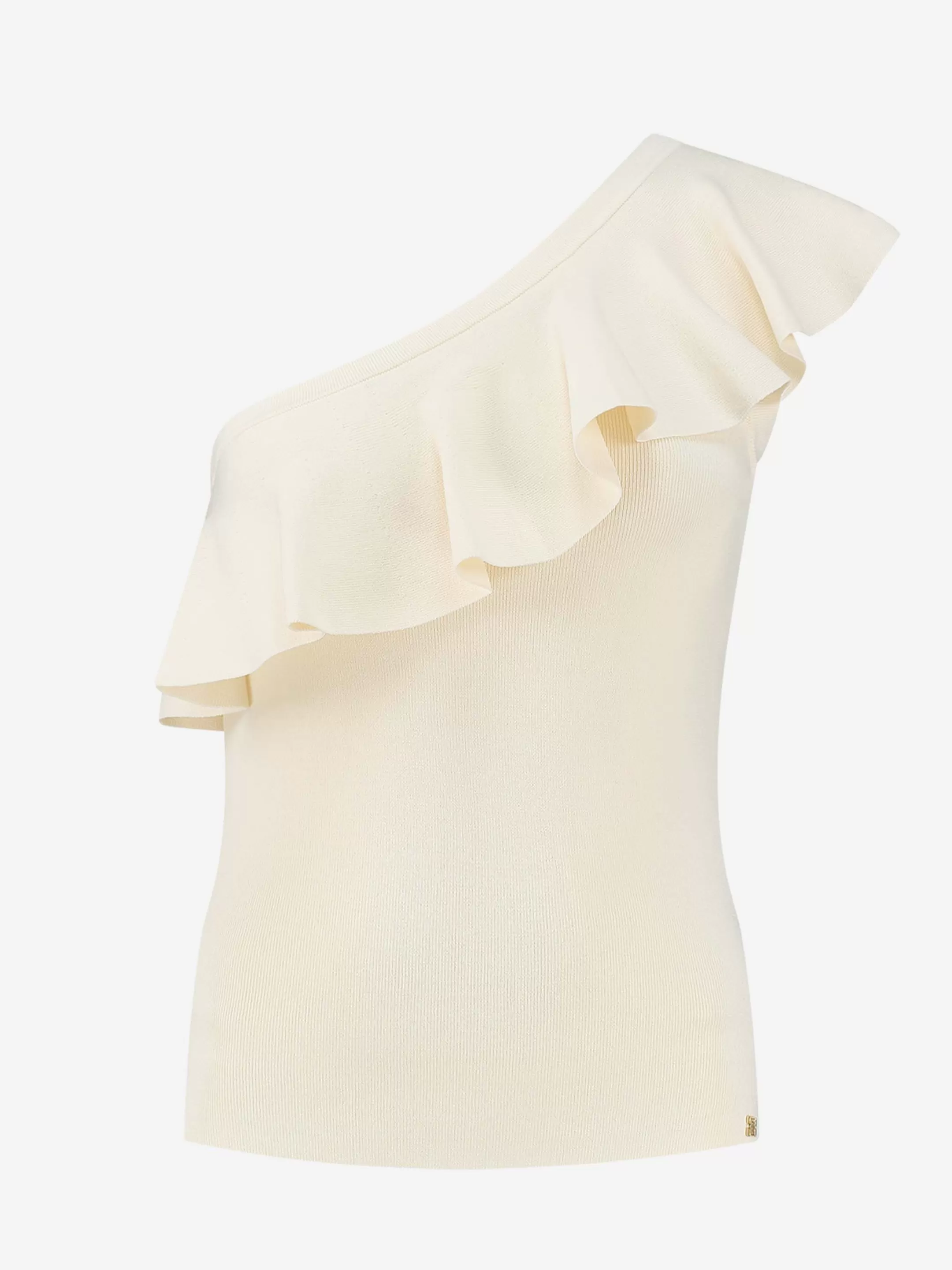 Best Sale FITTED ONE-SCHOULDER TOP MET RUCHES Tops | Selected by Kate Moss