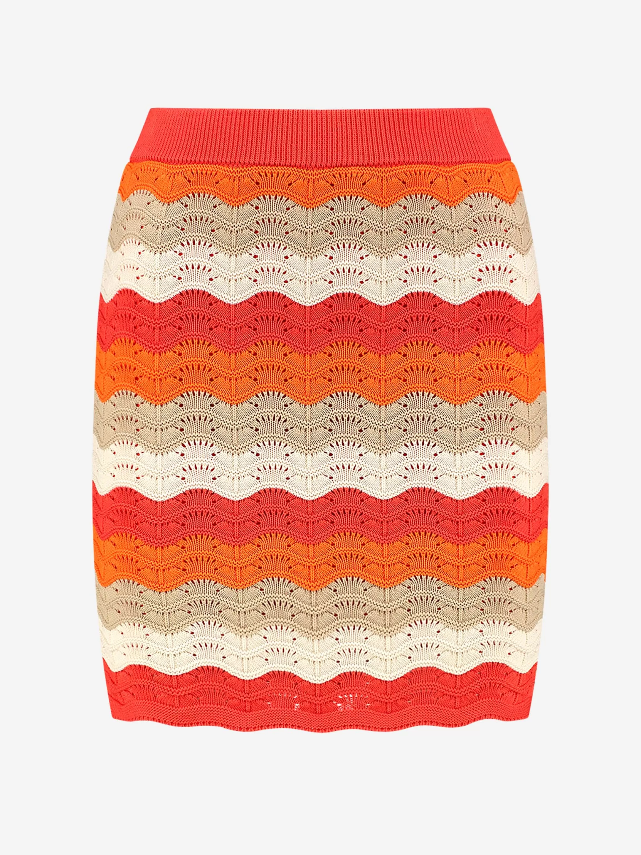 Outlet KNITTED ROK MET AANSLUITENDE PASVORM Rokken | Sets