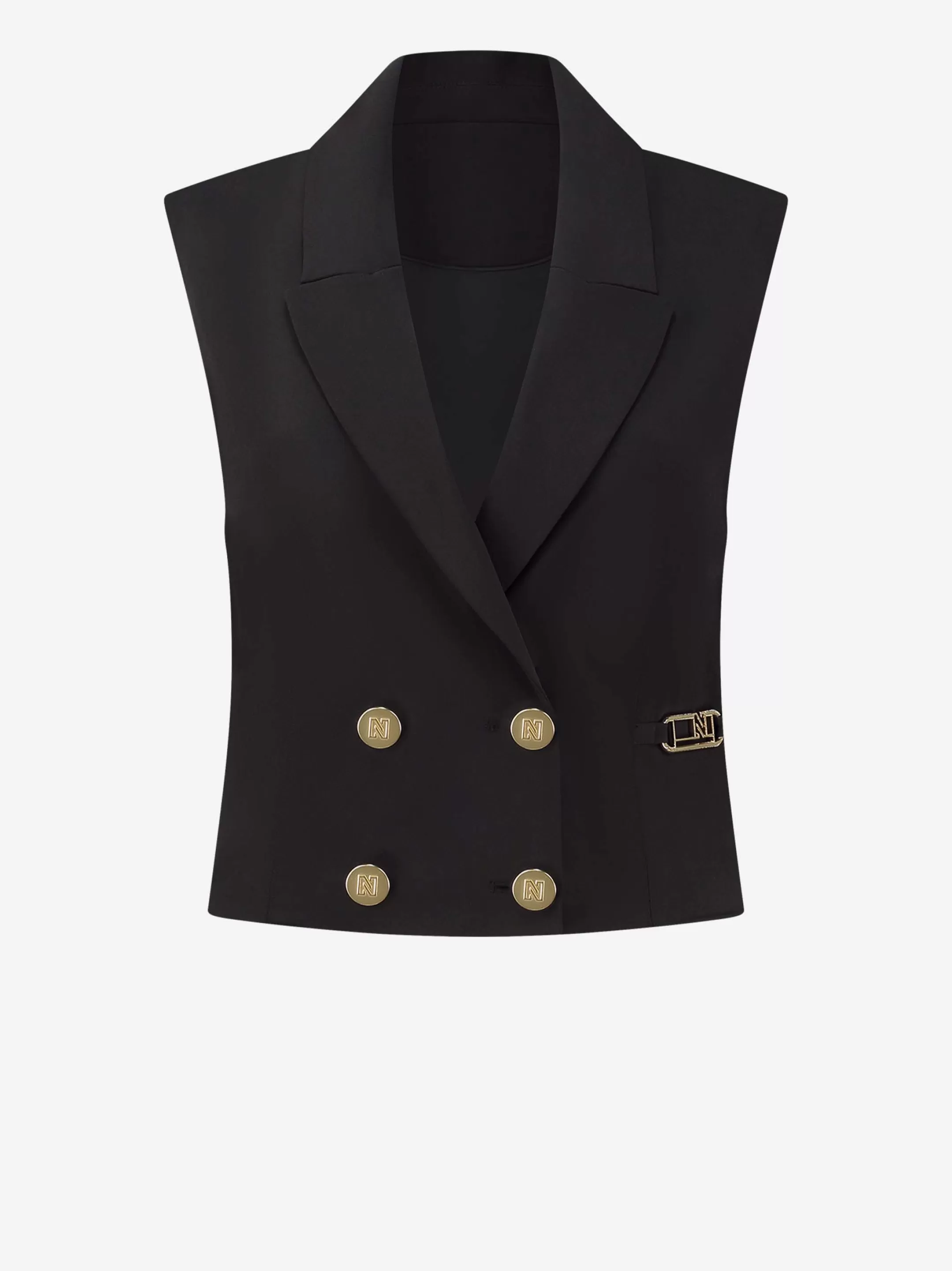 Shop KORT DOUBLE-BREASTED GILET Blazers