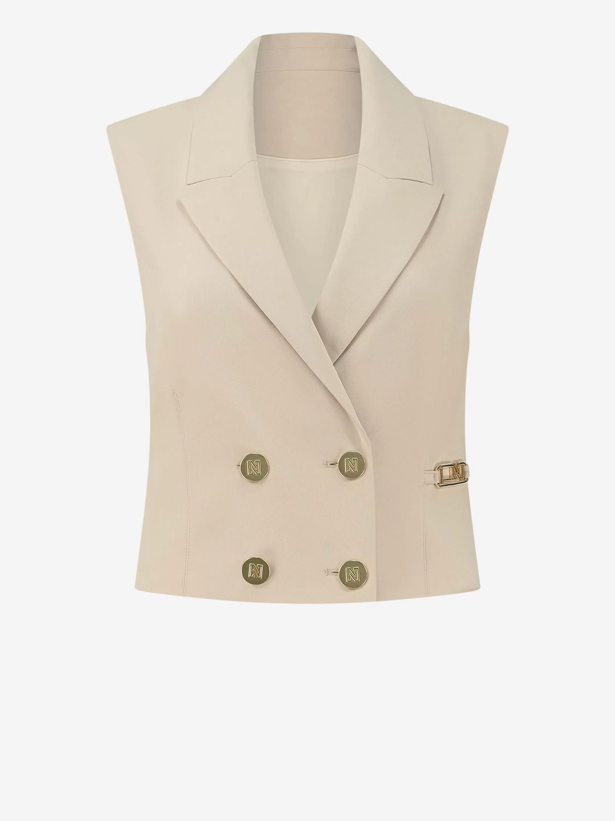 Best Sale KORT DOUBLE-BREASTED GILET Blazers