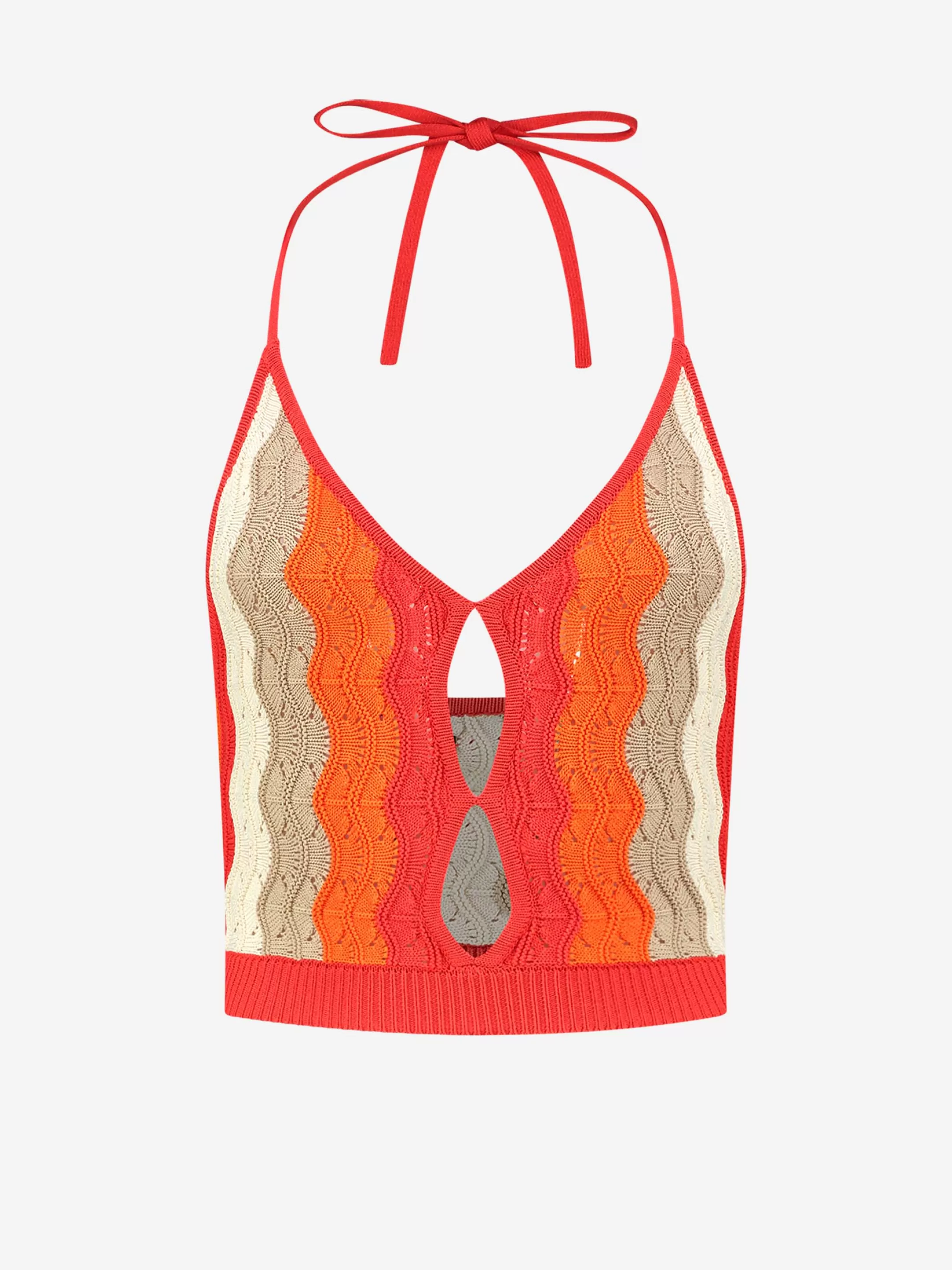 Fashion Korte knitted halter top Tops | Sets