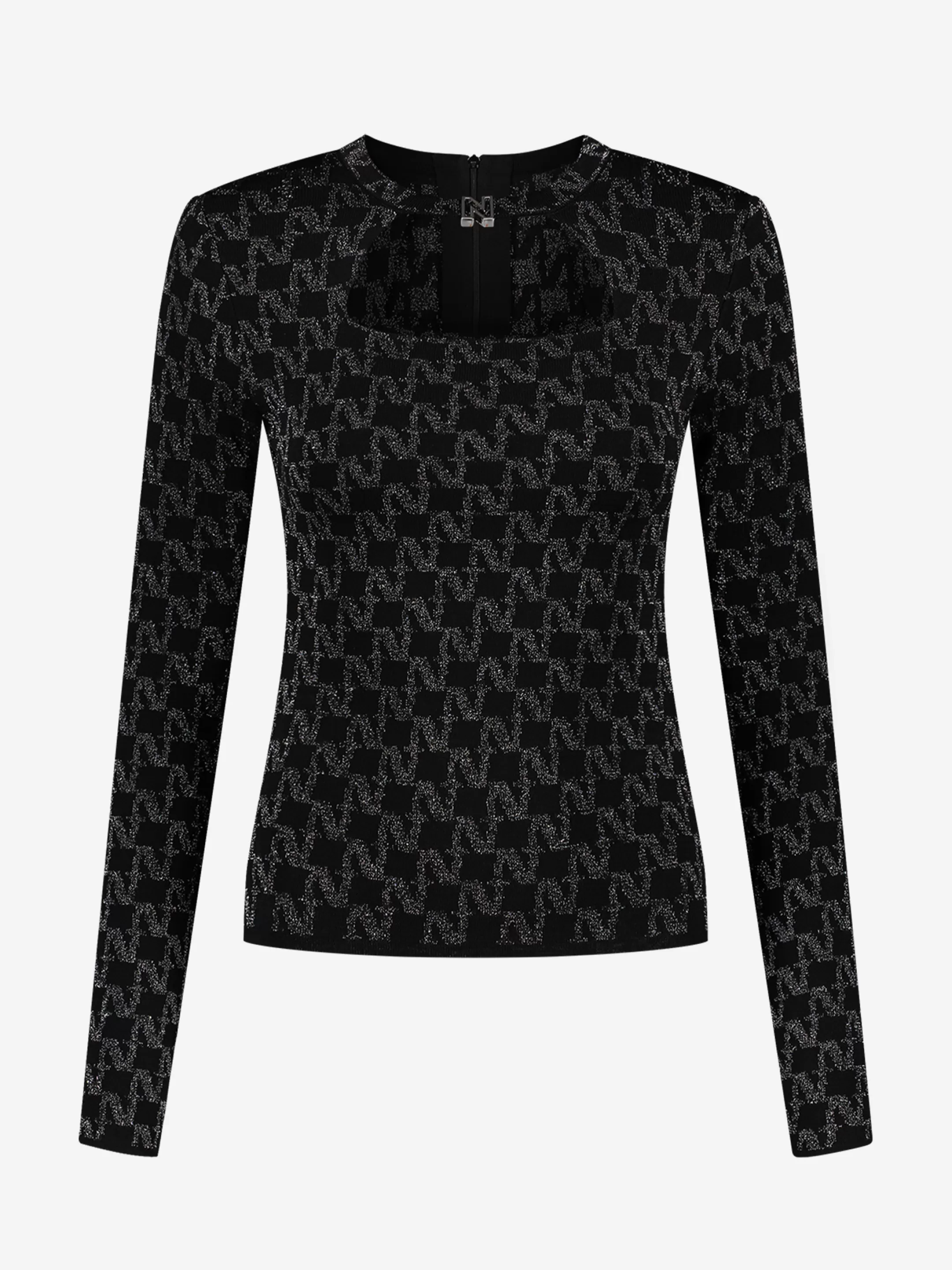 New LUREX MONOGRAM TOP WITH N SLIDE Party Collection | Tops