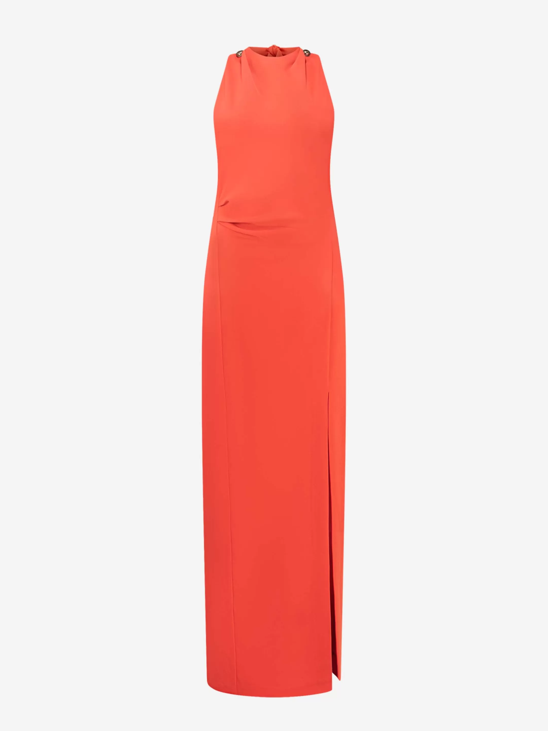 Cheap Maxi jurk met halter en split Jurken