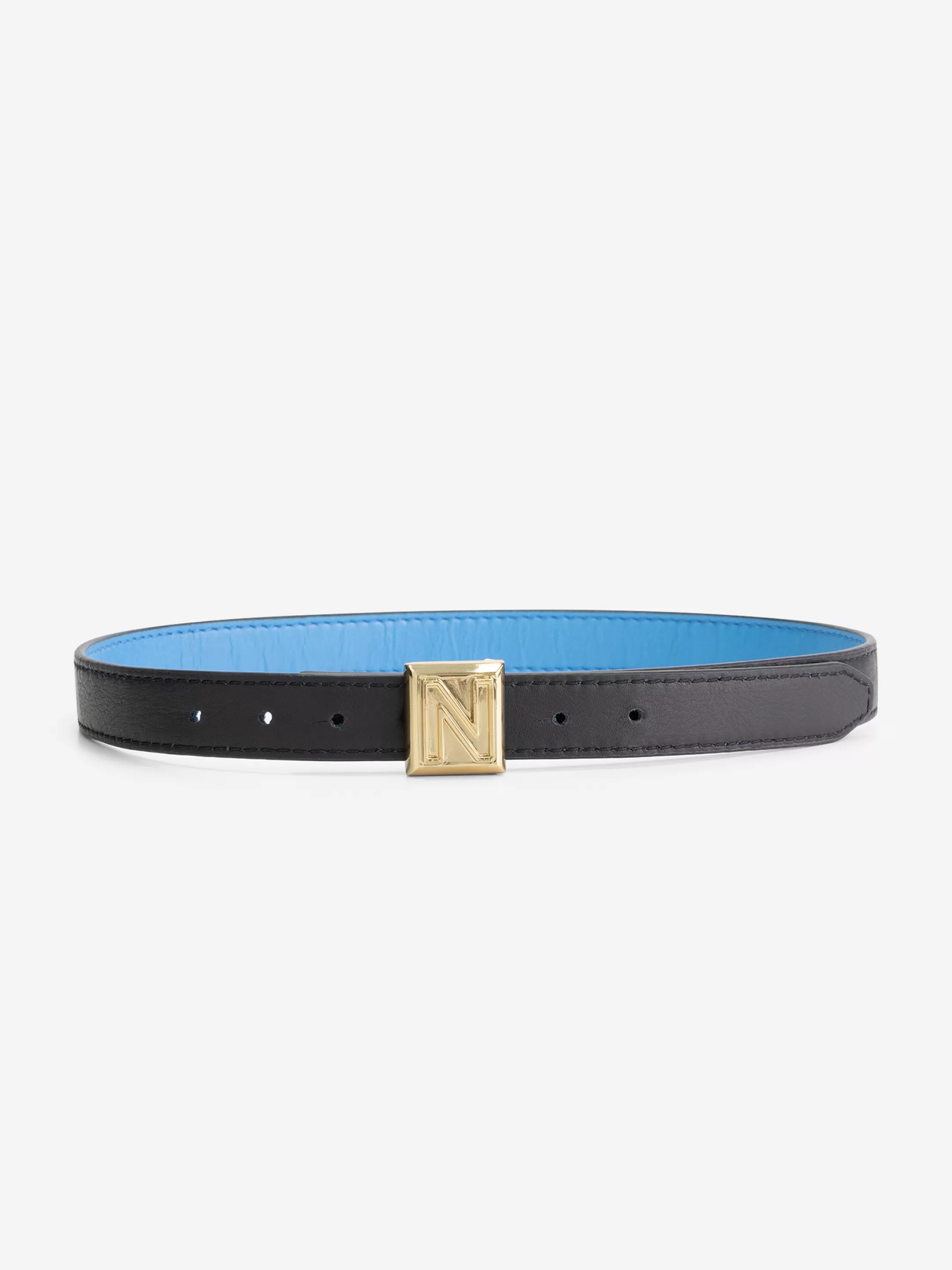 Sale OMKEERBARE LEREN TAILLE RIEM Riemen