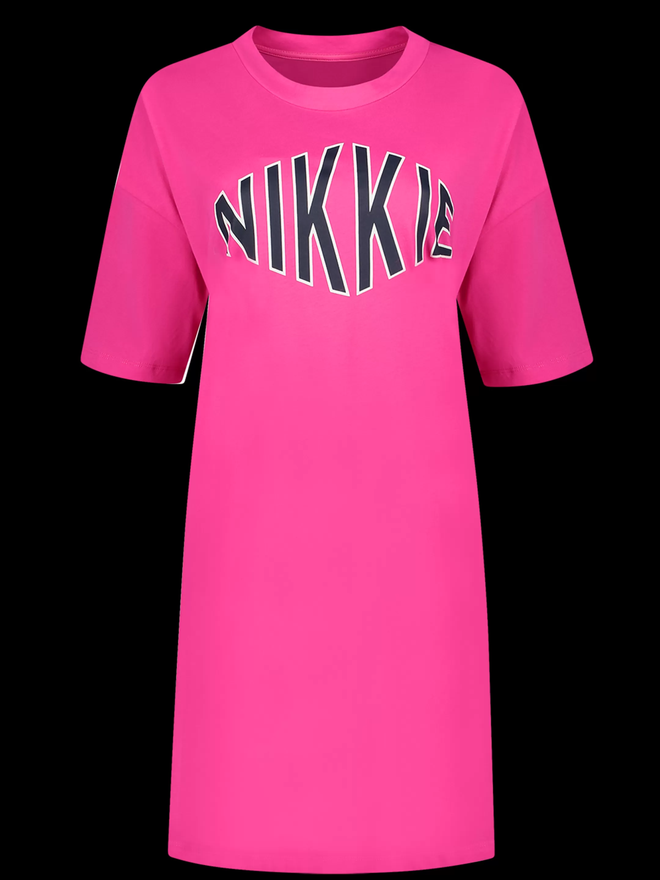 Fashion Oversized t-shirt jurk met logo Jurken