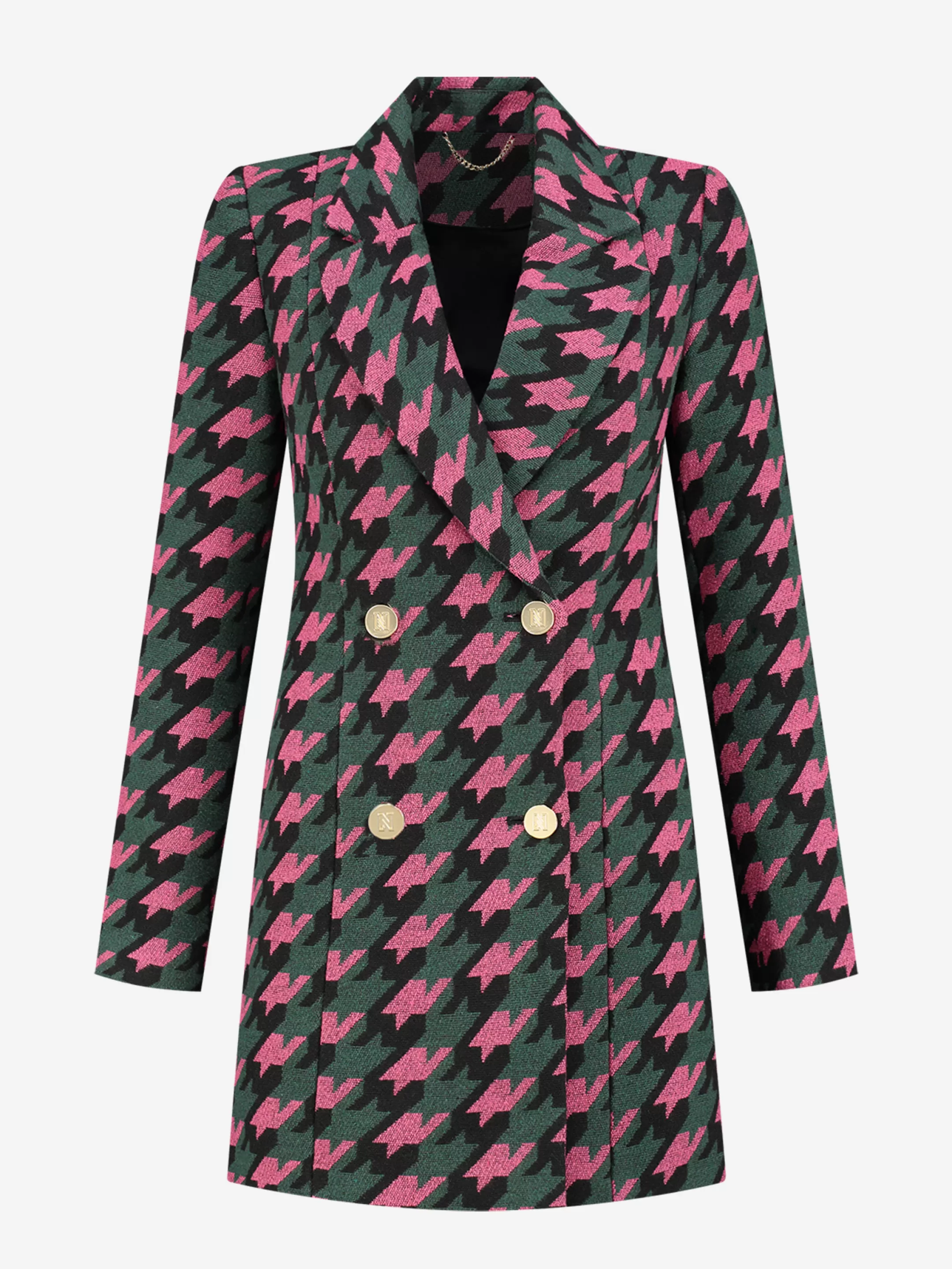 Discount Pied-de-poule blazer dress Jurken