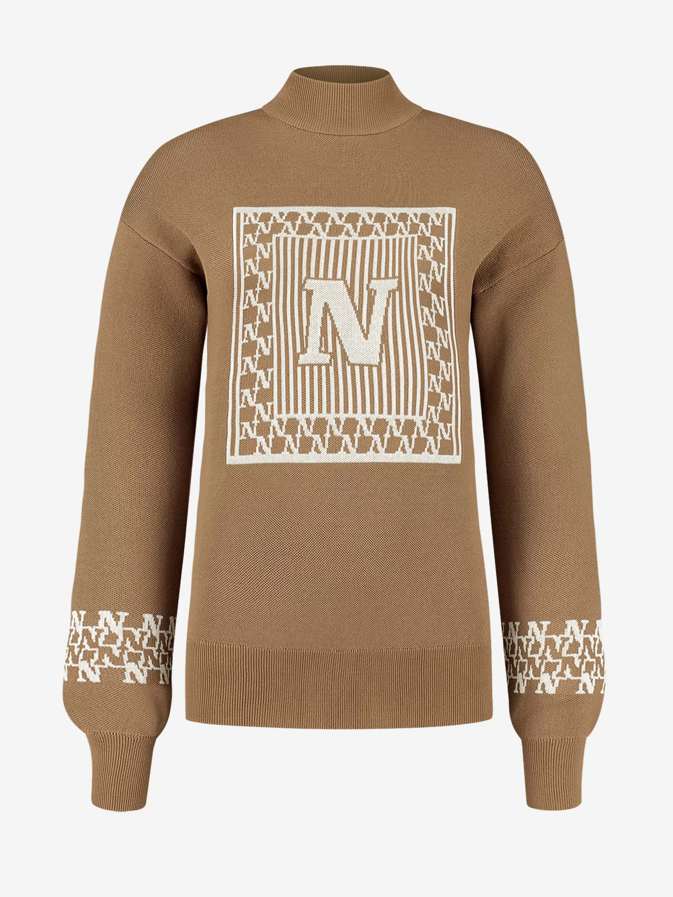 Best PULLOVER MET LOGO   Truien & Vesten