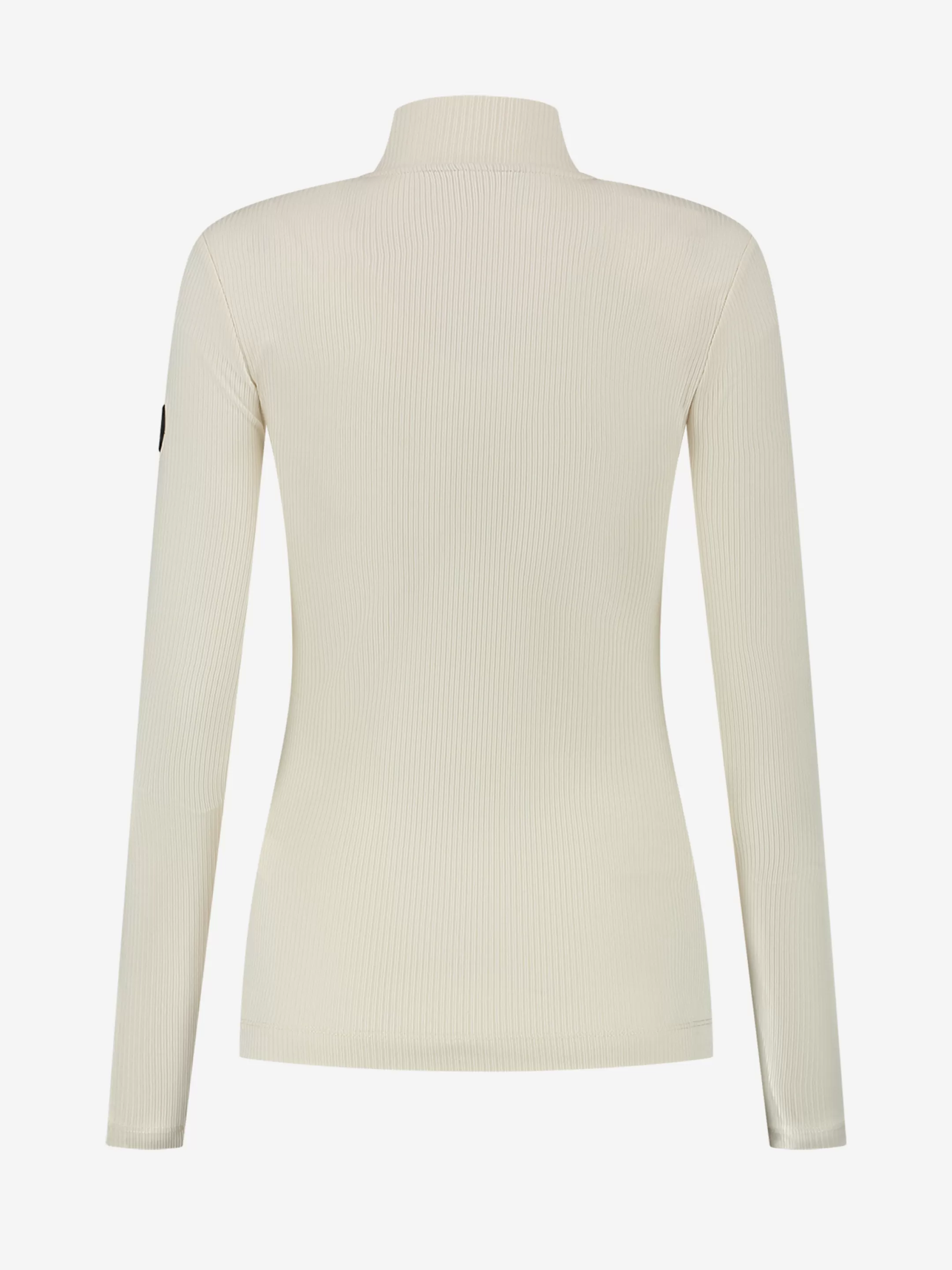 Cheap RIB TOP MET LANGE MOUWEN EN RITS Shirts | Tops