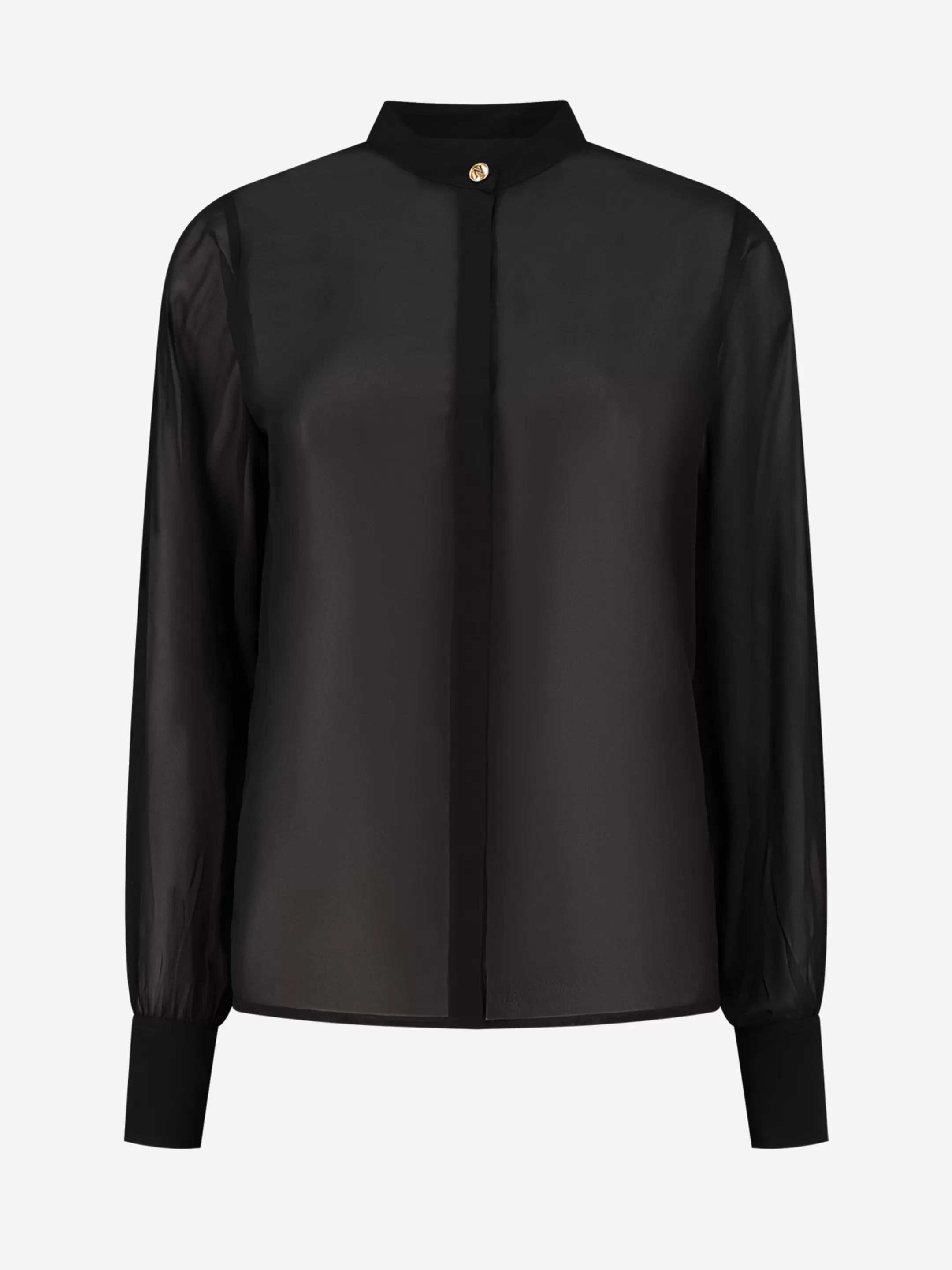 Fashion SEMI-TRANSPARANTE BLOUSE Blouses