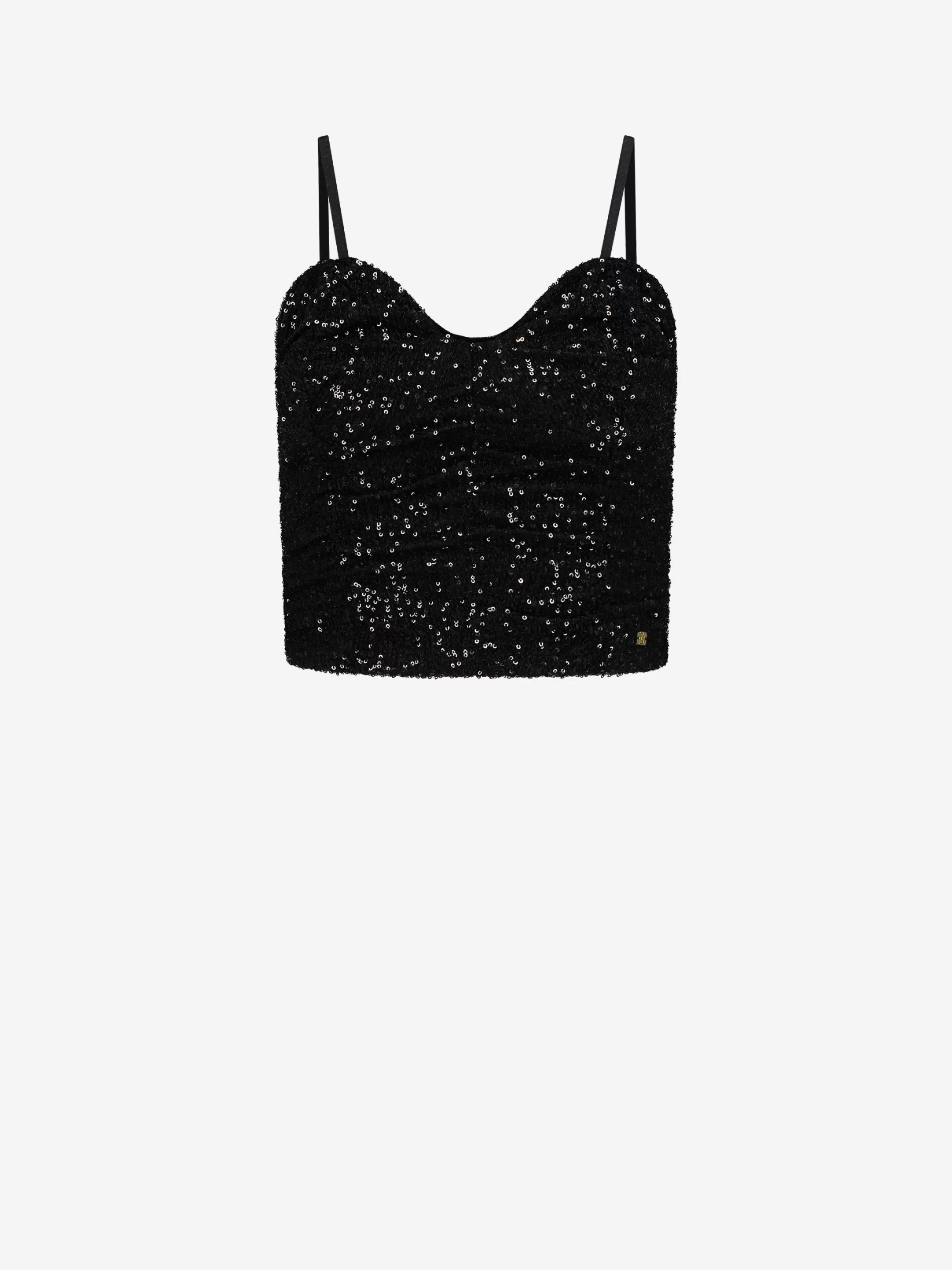 Cheap SEQUIN TOP WITH V-NECKLINE Party Collection | Tops