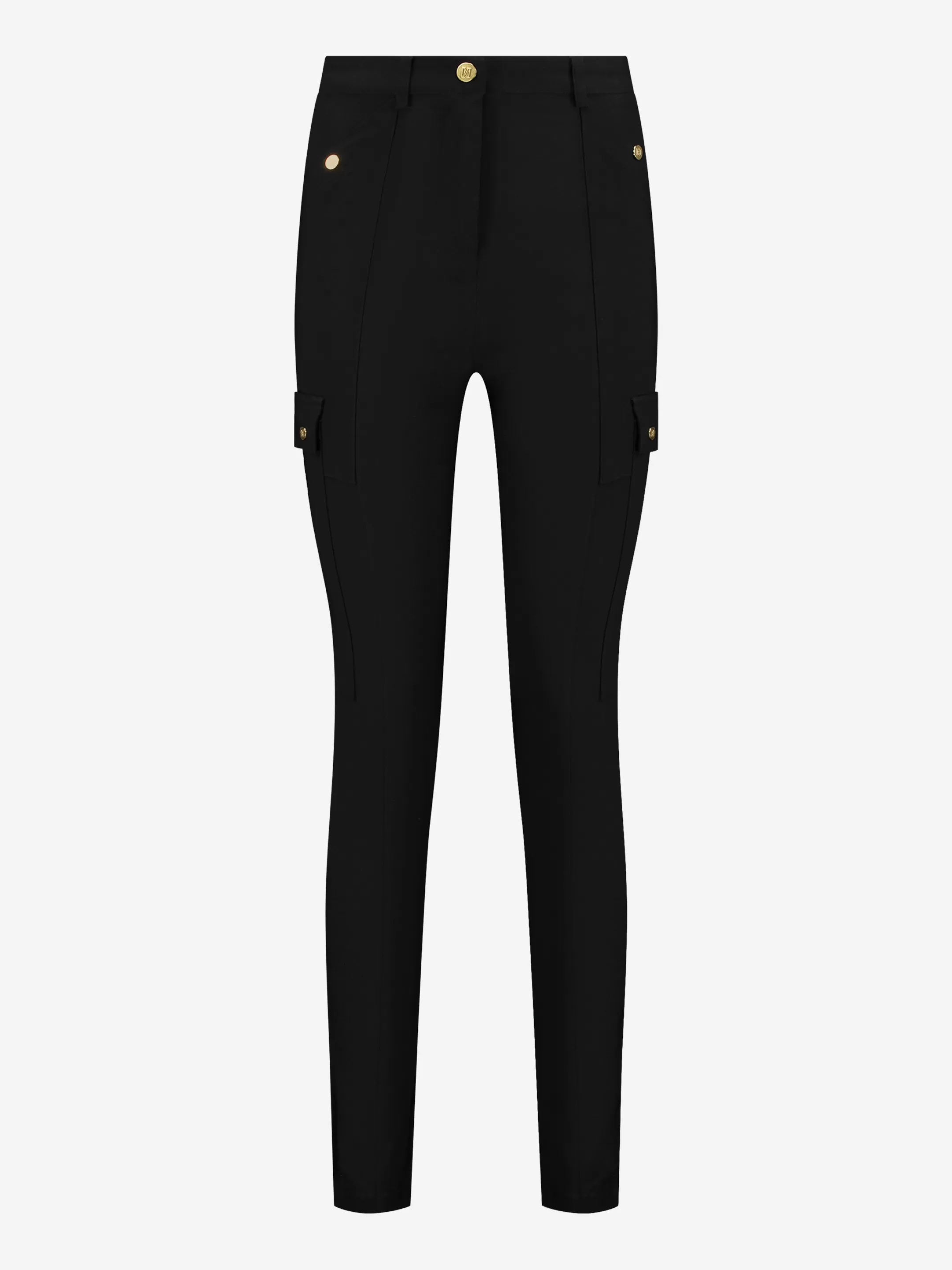 Sale SKINNY BROEK MET MID RISE Broeken