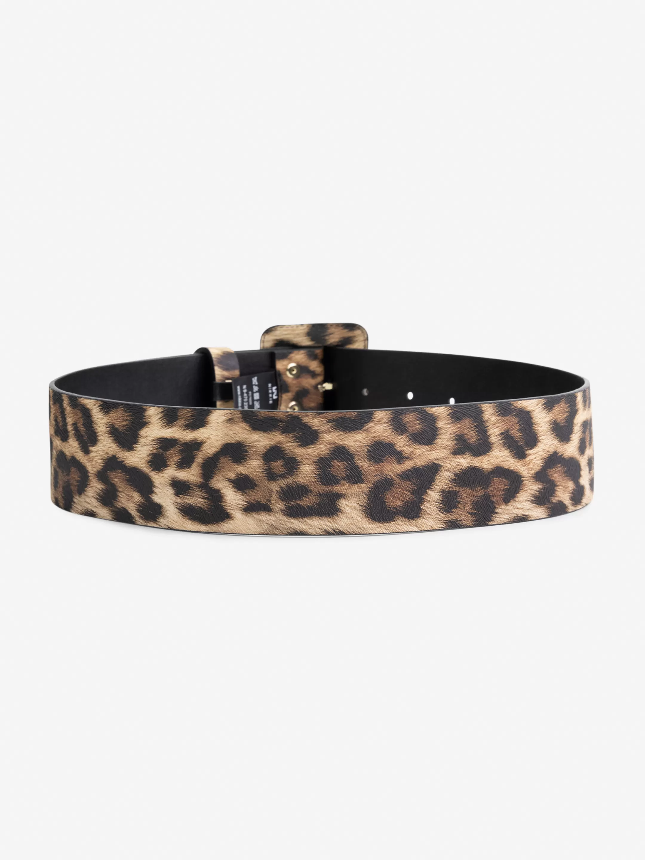 Discount TAILLE RIEM MET LUIPAARD PRINT Riemen