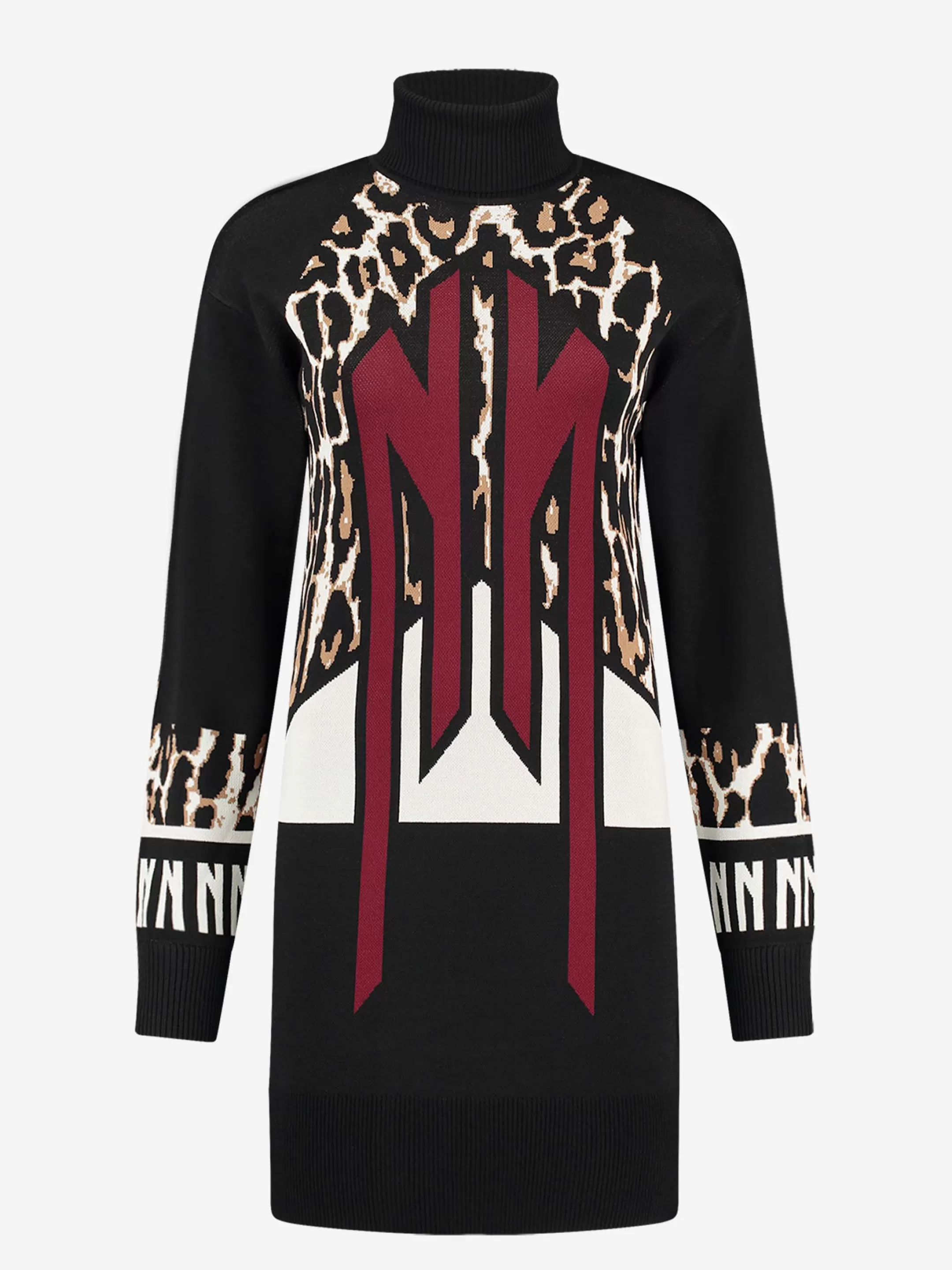 New TURTLENECK SWEATJURK MET ARTWORK Jurken | Selected by Kate Moss